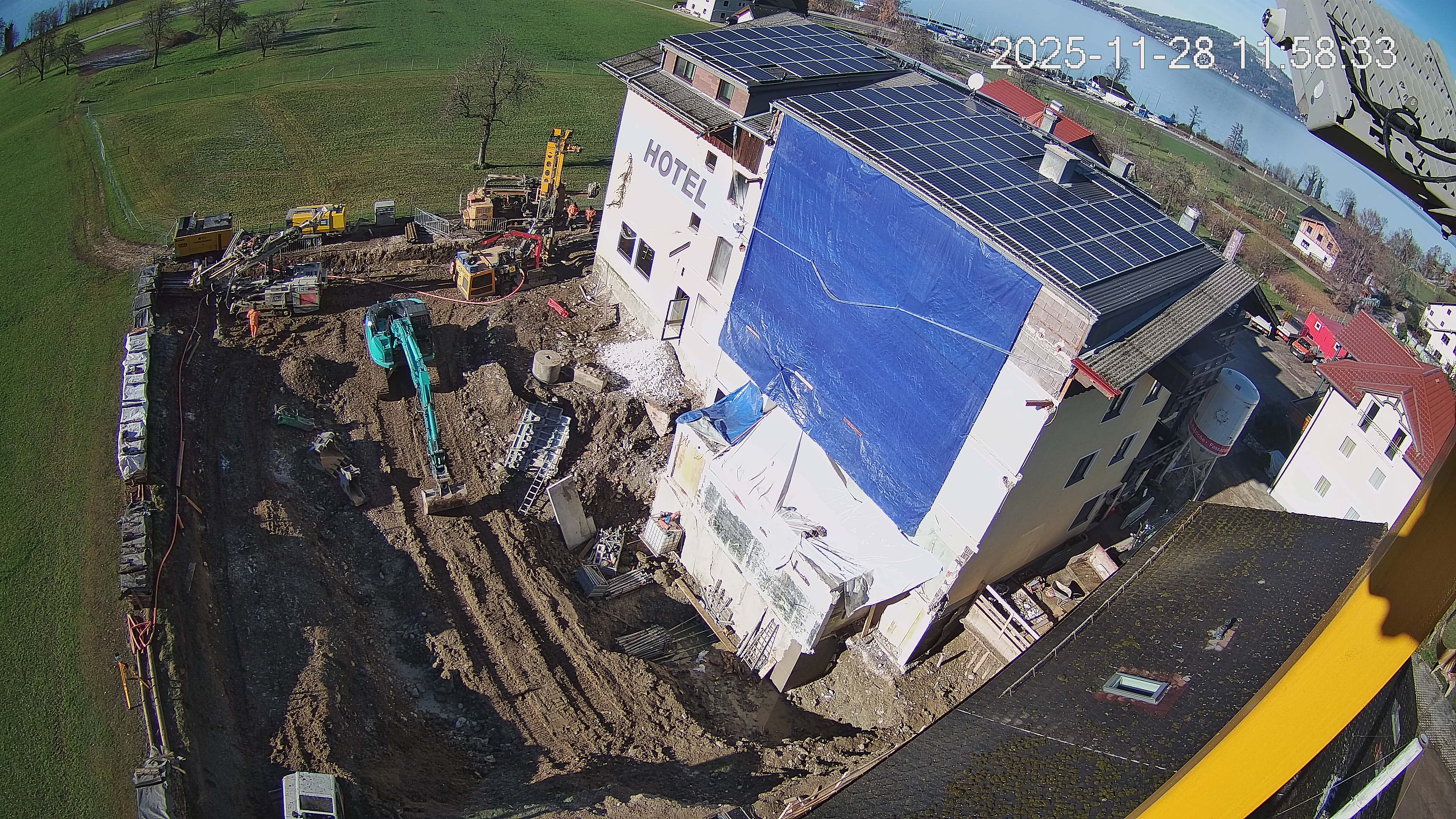 Webcam Bild aktueller Umbau